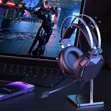 Load image into Gallery viewer, X0 - GE09 - Gaming Headset With Microphone & RGB Static Light - Black
