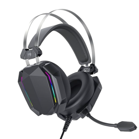 X0 - GE09 - Gaming Headset With Microphone & RGB Static Light - Black