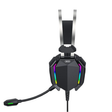 Load image into Gallery viewer, X0 - GE09 - Gaming Headset With Microphone & RGB Static Light - Black