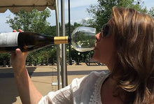 Load image into Gallery viewer, Wine Bottle Glass Topper - Drink Directly From the Bottle