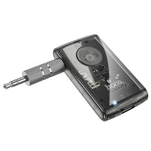 Load image into Gallery viewer, Hoco E66 Transparent In-Car 3.5mm Aux Bluetooth 5.0 Call & Music Receiver with Built-in Mic
