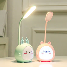 Load image into Gallery viewer, YW2021 Cartoon Cute LED Eye Protection Desk Lamp Student Dormitory Bedroom Folding Reading Desk Lamp