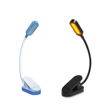 Load image into Gallery viewer, 9 LEDs Mini Clip Desk Lamp USB Charging Student Eye Protection Reading Lamp