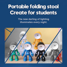 Load image into Gallery viewer, 9622 LED Mini Foldable Cartoon Policeman Night Light Desktop Magnetic Desk Lamp