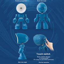 Load image into Gallery viewer, 9622 LED Mini Foldable Cartoon Policeman Night Light Desktop Magnetic Desk Lamp