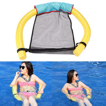 Load image into Gallery viewer, Aqua Nautics Pool Noodle Floating Chair Net - Yellow