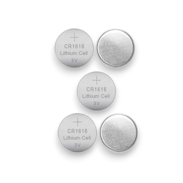 Accell CR1616 3V Lithium Battery - Pack of 5