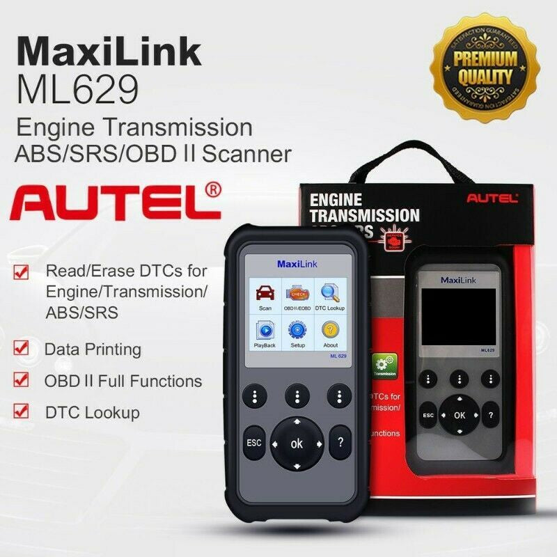 Autel Maxilink ML629 OBD2 Diagnostic Scanner (Parallel Import)