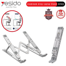 Load image into Gallery viewer, YESIDO - LP-01 Universal Laptop Stand - Silver