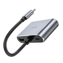 Load image into Gallery viewer, Hoco HB30 USB-C / Type-C Multifunction Converter HDTV+VGA+USB3.0+PDHUD