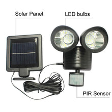 Load image into Gallery viewer, 22 LED Solar Powered PIR Motion Sensor Security Light Awesome Imports