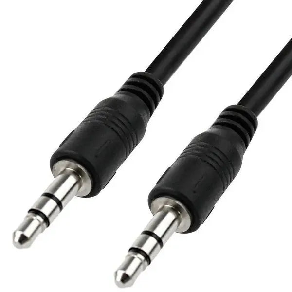 3.5mm AUX Male to 3.5mm Male Stereo Audio Cable - 1M Awesome Imports