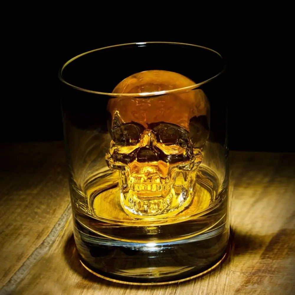 3D Skull Ice Cube Mold Awesome Imports