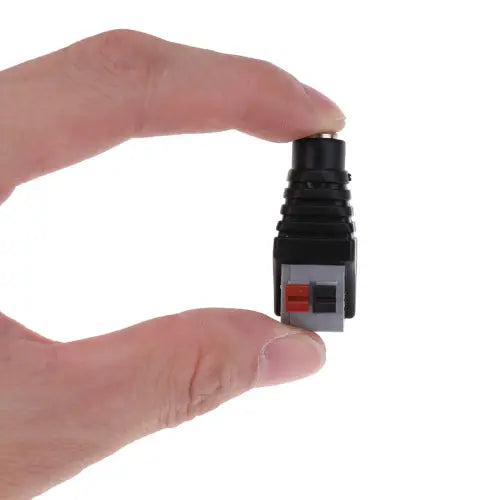 5.5 x 2.1mm Female Push Connector DC Plug - Pack of 4 Awesome Imports