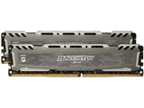 Ballistix Sport LT 32GB (16GB x 2) DDR4 High Performance Gaming Memory RAM Kit, 2400 MT/s 288 pin