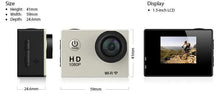 Load image into Gallery viewer, Full HD Sports Action WIFI Cam -  Black - Awesome Imports - 2