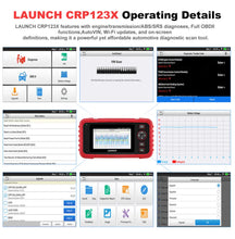 Load image into Gallery viewer, Launch Creader CRP123E OBD ECU ABS SRS Diagnostic Scanner (Parallel Import) Awesome Imports