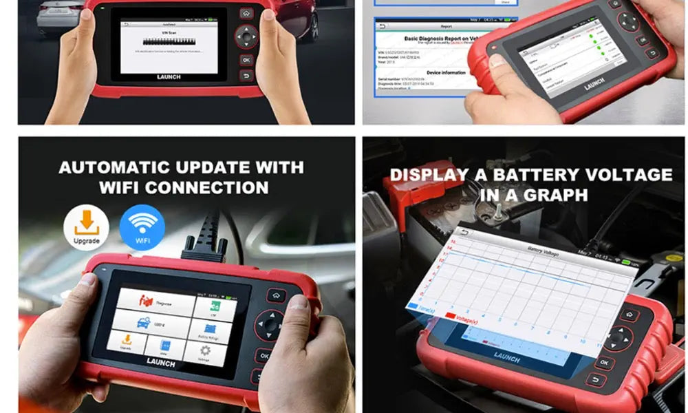 Launch Creader CRP123X OBD2 Diagnostic Scanner for Engine /Transmission/ ABS/ SRS (Parallel Import) Awesome Imports