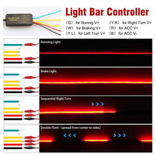 Load image into Gallery viewer, Motolab Waterproof Car LED Red Brake/Signal Light Strip - 150cm Awesome Imports