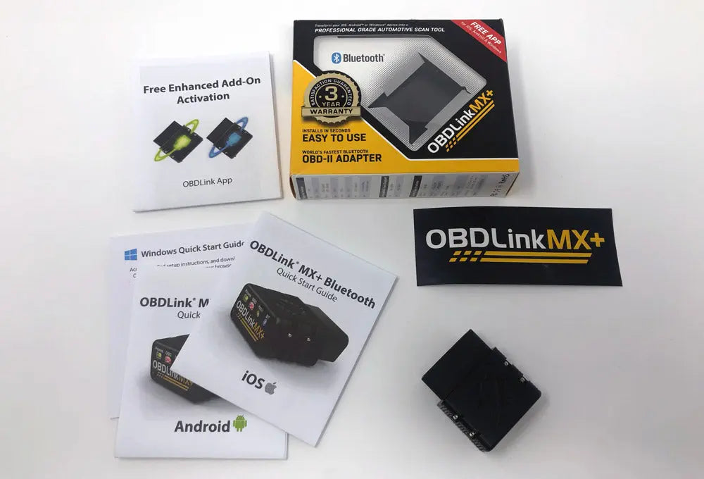OBDLink MX+ OBD2 Bluetooth Scanner for iPhone, Android, and Windows Awesome Imports