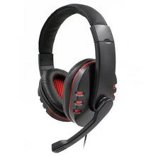 Load image into Gallery viewer, Puning Red Gaming Headset for PC & Playstation PS3 / PS4 with Mic & Remote Awesome Imports