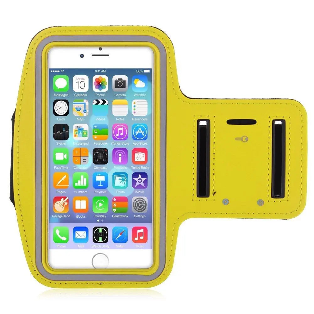 Universal Sports Armband For iPhone 6 Plus 5.5" & Smartphones Up To 5.5" Screen Sizes Awesome Imports