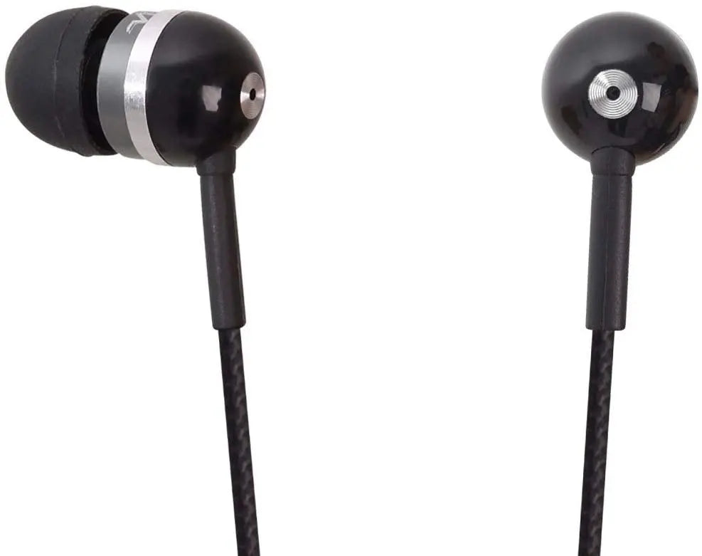 VIBE BlackAir Zip Headphones - Black Awesome Imports