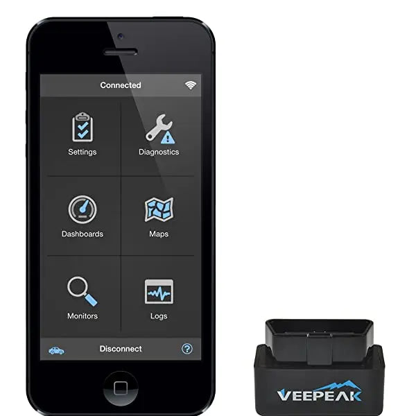 Veepeak Mini WiFi OBD2 Code Reader Scanner for iOS & Android Awesome Imports