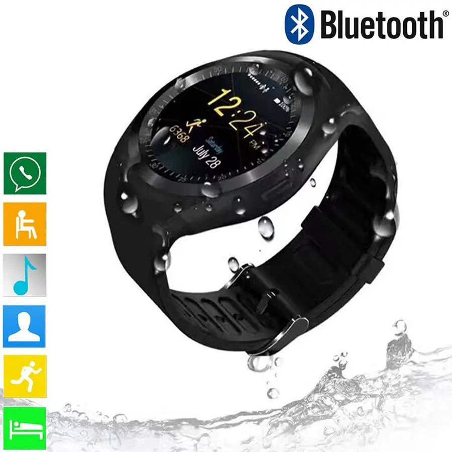 Y1 Smart Watch Women Wearable Devices With Sim Card Bluetooth Men'S Watch Business Smartwatch Awesome Imports