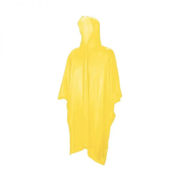 Yellow Emergency Rain Coat Adult - Pack of 10 Awesome Imports