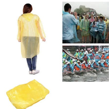 Load image into Gallery viewer, Yellow Emergency Rain Coat Adult - Pack of 10 Awesome Imports