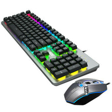 Load image into Gallery viewer, AOC KM410 Metal Series Backlight USB Wired Gaming Keyboard & Mouse Combo