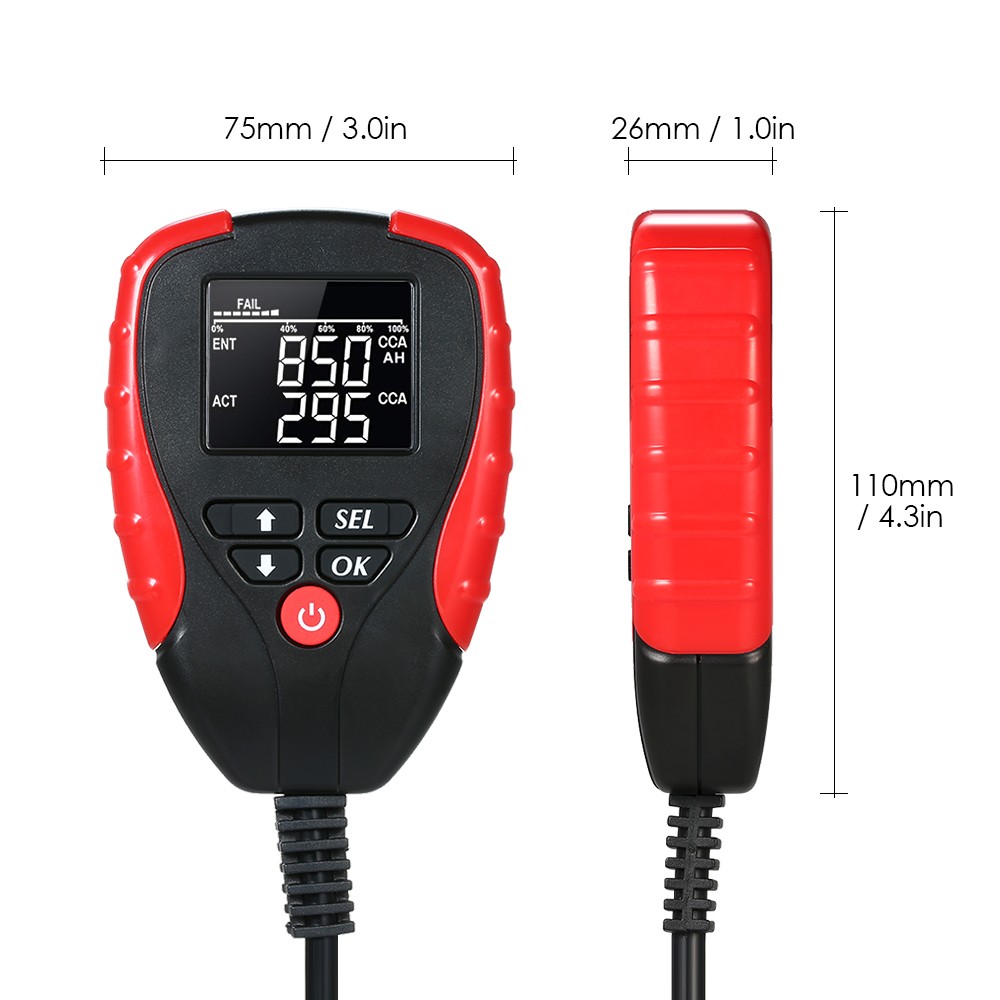 Vehicle Battery Diagnostic Tool 12V
