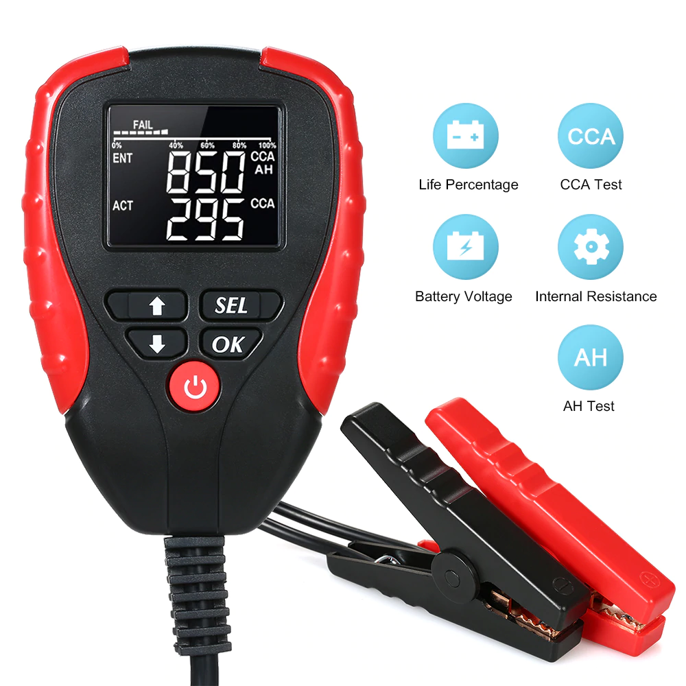 Vehicle Battery Diagnostic Tool 12V
