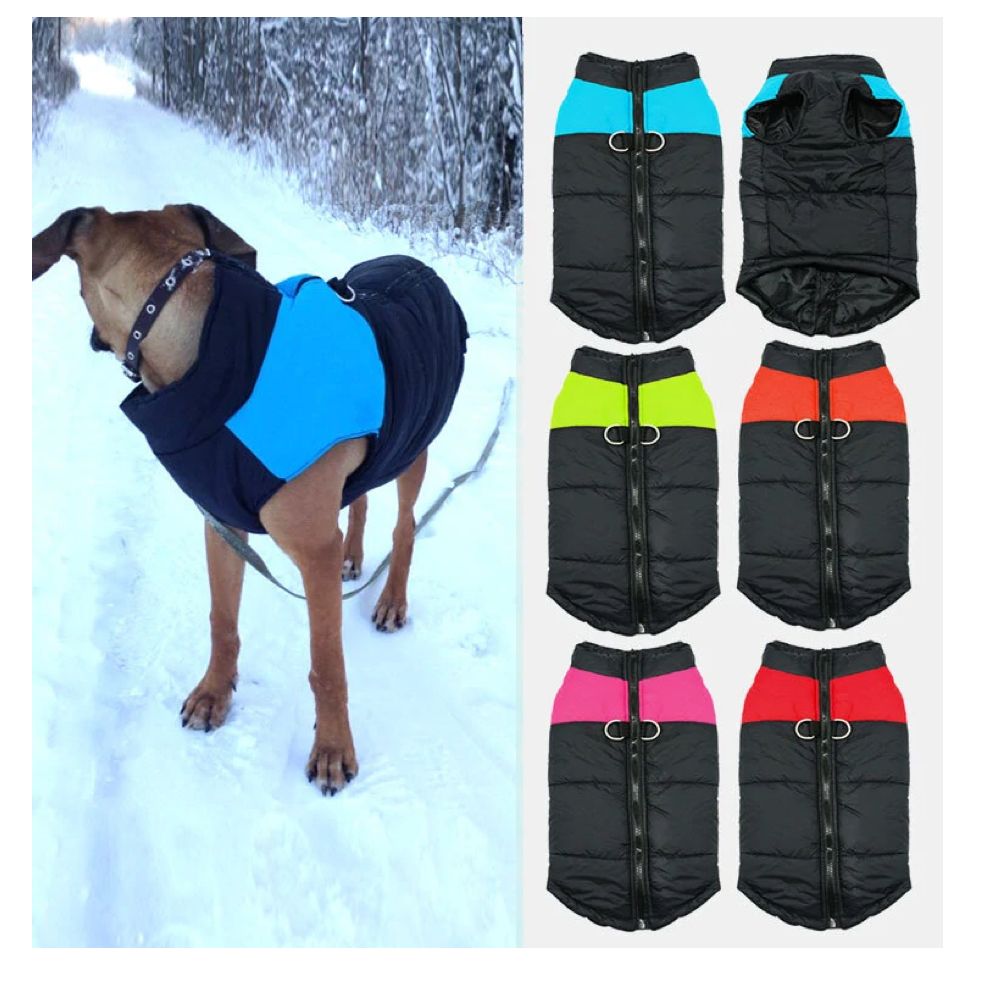 Pet Dog Coat Jacket Vest Puffy Waterproof