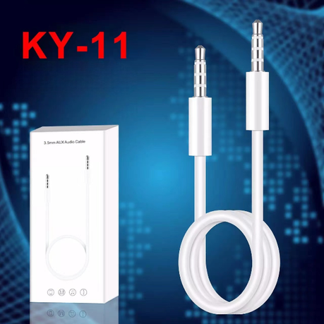 KIN -KY-11 - 3.5MM AUX To 3.5MM AUX Cable - 1M