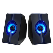 Load image into Gallery viewer, T-WOLF S5 Colourful Luminous Computer Speakers