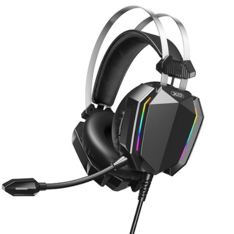 X0 - GE09 - Gaming Headset With Microphone & RGB Static Light - Black