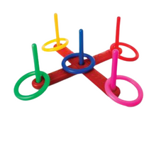 Load image into Gallery viewer, Ring Toss Game Set with 5 Rings