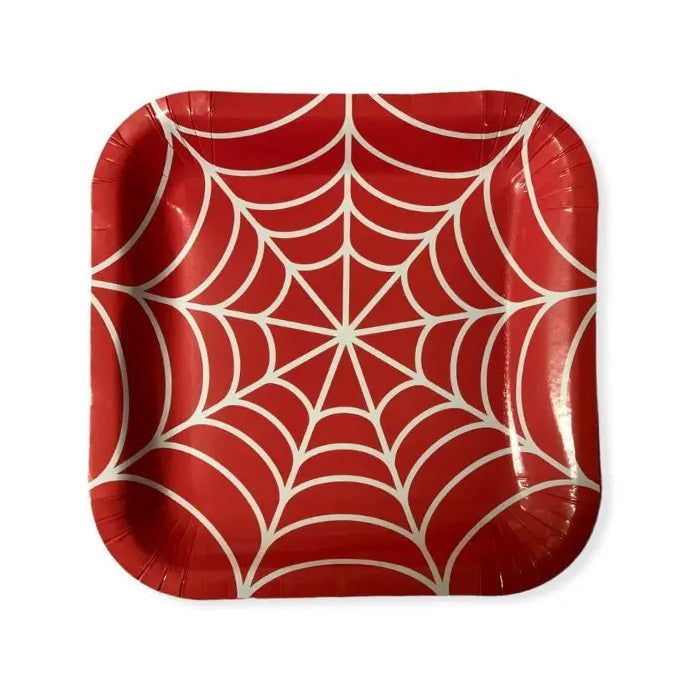 Kids Party Disposable Plate Web Design Inspired by Spider-Man - Pack of 10