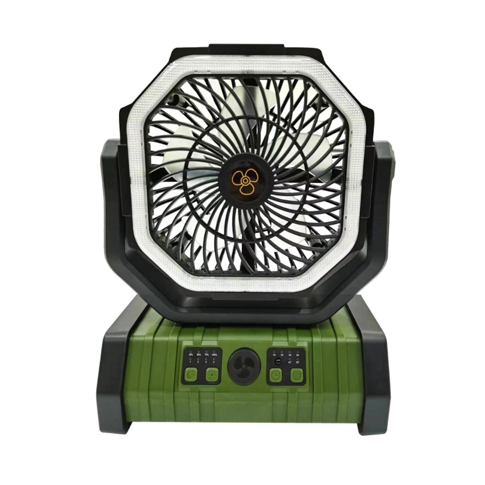 Outdoor/Camping 3-in-1 Unit (Fan, LED Light and Powerbank)