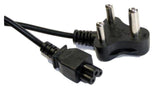 1.8 Meter Laptop Power Supply Power Cable 3-Pin SA Plug to Clover Plug