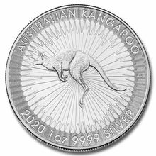 Load image into Gallery viewer, 2020 Australia 1 oz Silver Kangaroo Coin