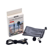 Load image into Gallery viewer, Techme JBC-050 Lavalier Clip-On 3.5mm Microphone