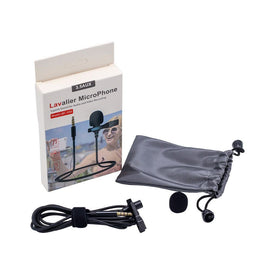 Techme JBC-050 Lavalier Clip-On 3.5mm Microphone