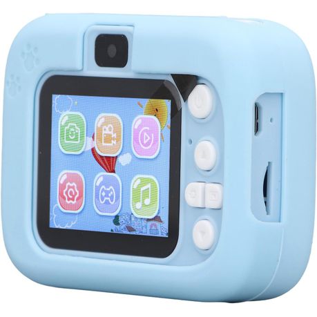 Techme X900C Kids Digital HD Video & Photo Dual Lens Camera with Games - Blue