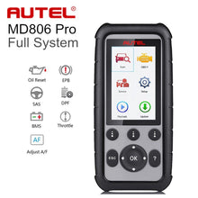 Load image into Gallery viewer, Autel MaxiDiag MD806 Pro Auto Diagnostic OBD2 Scanner Tool (Parallel Import)