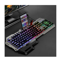 Load image into Gallery viewer, SpaceWarships GK70 LED Backlit Gaming Keyboard - Black