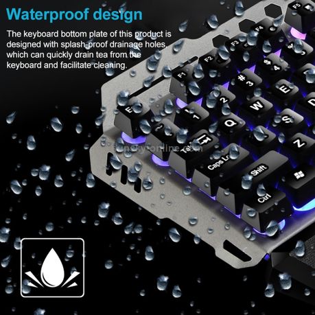 SpaceWarships GK70 LED Backlit Gaming Keyboard - Black