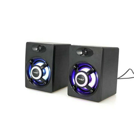 T-Wolf S1 Desktop Speakers with LED Light